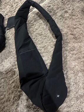 Yeezy GAP Balenciaga Black Men's Sling Crossbody Bag